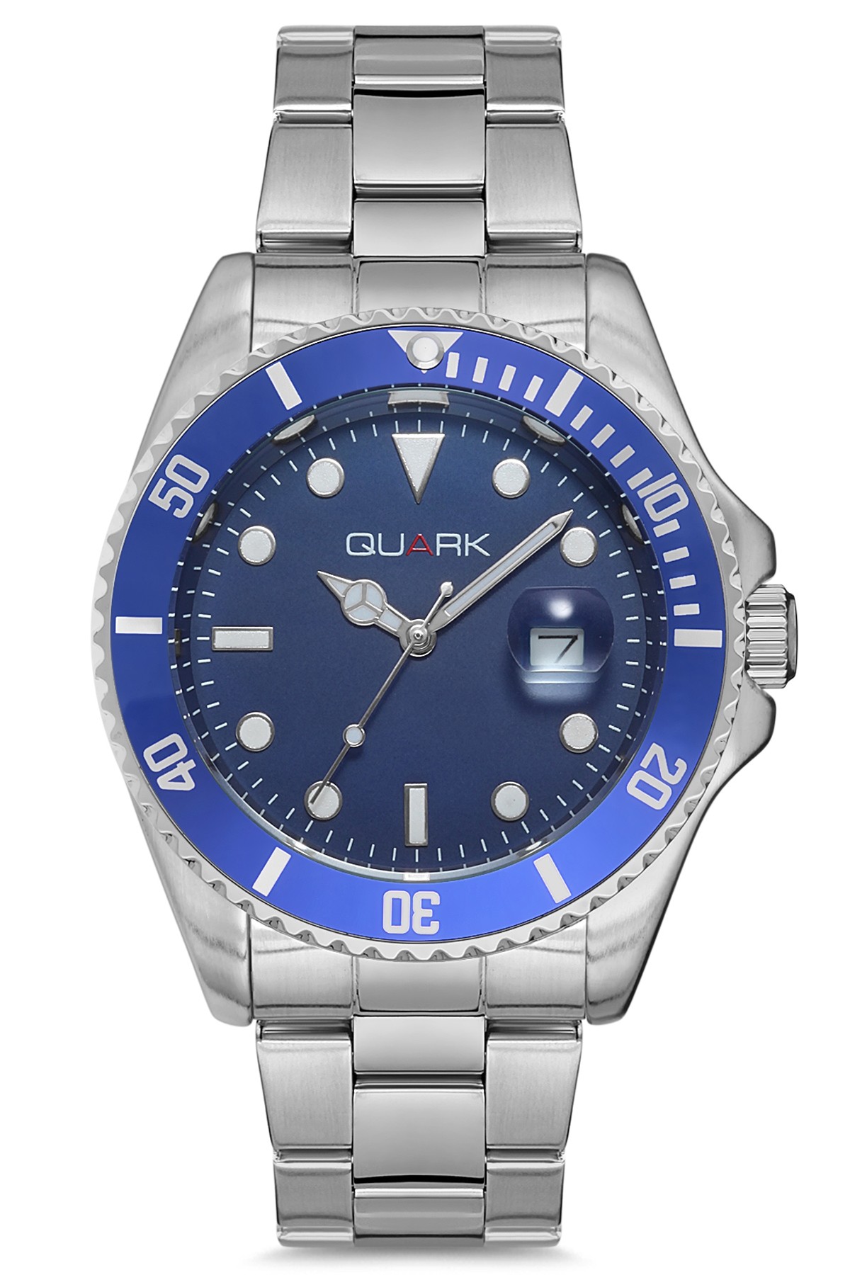 Quark QC-421D-2A Klasik Çelik Erkek Kol Saati