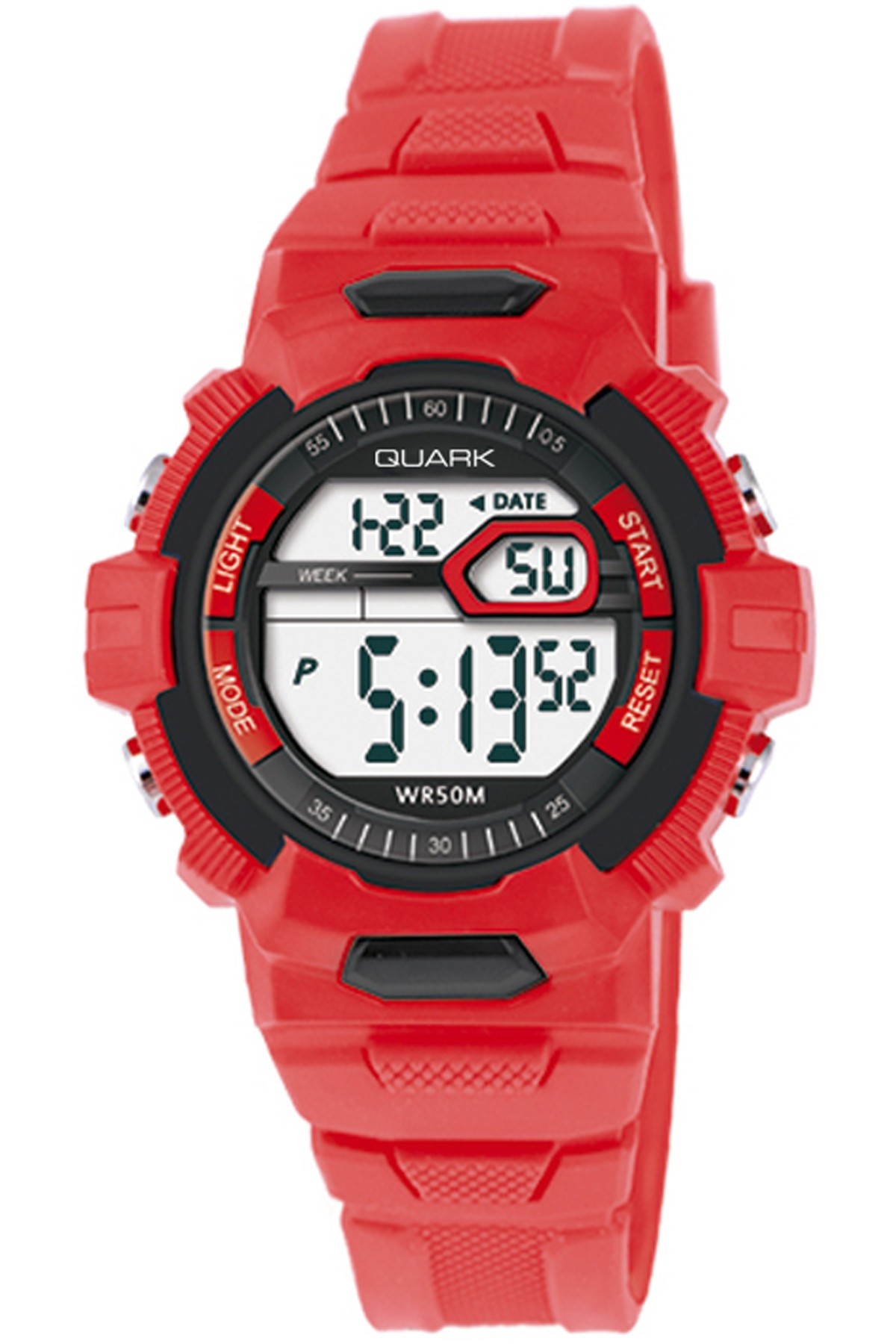 Quark QU-215L-2 Dijital Kırmızı Çocuk Kol Saati
