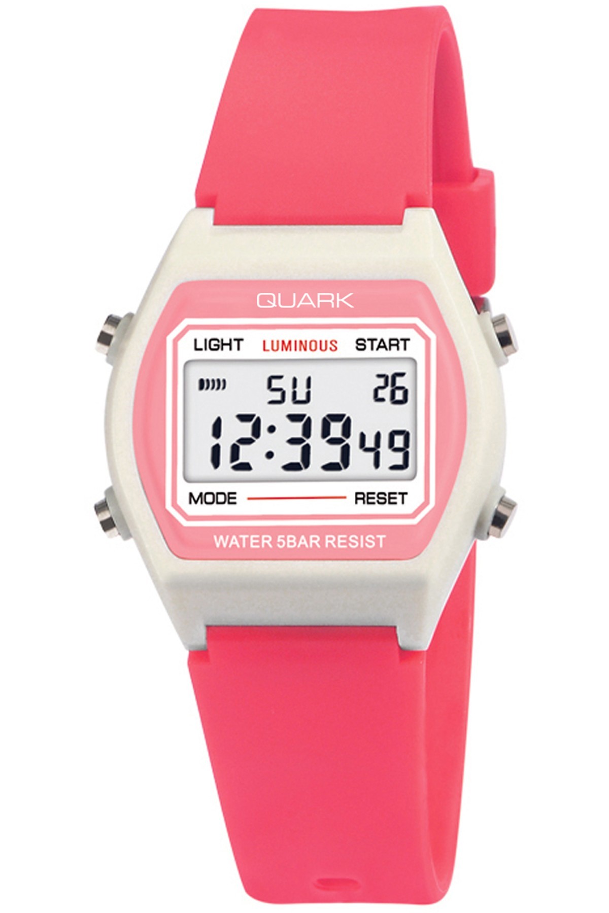 Quark QU-223L-6 Dijital Pembe Kız Çocuk Saati