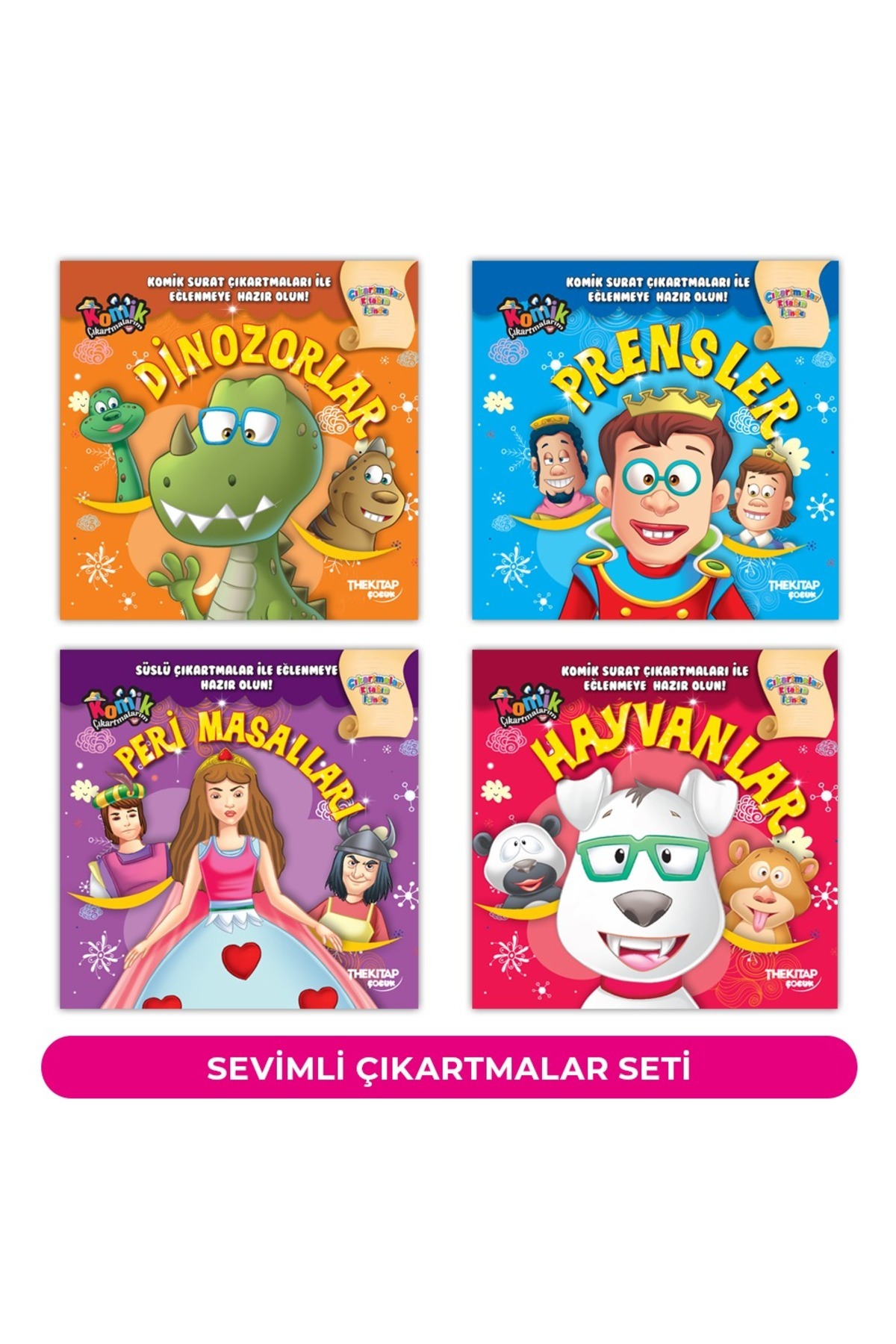 Sevimli Çıkartmalar Seti