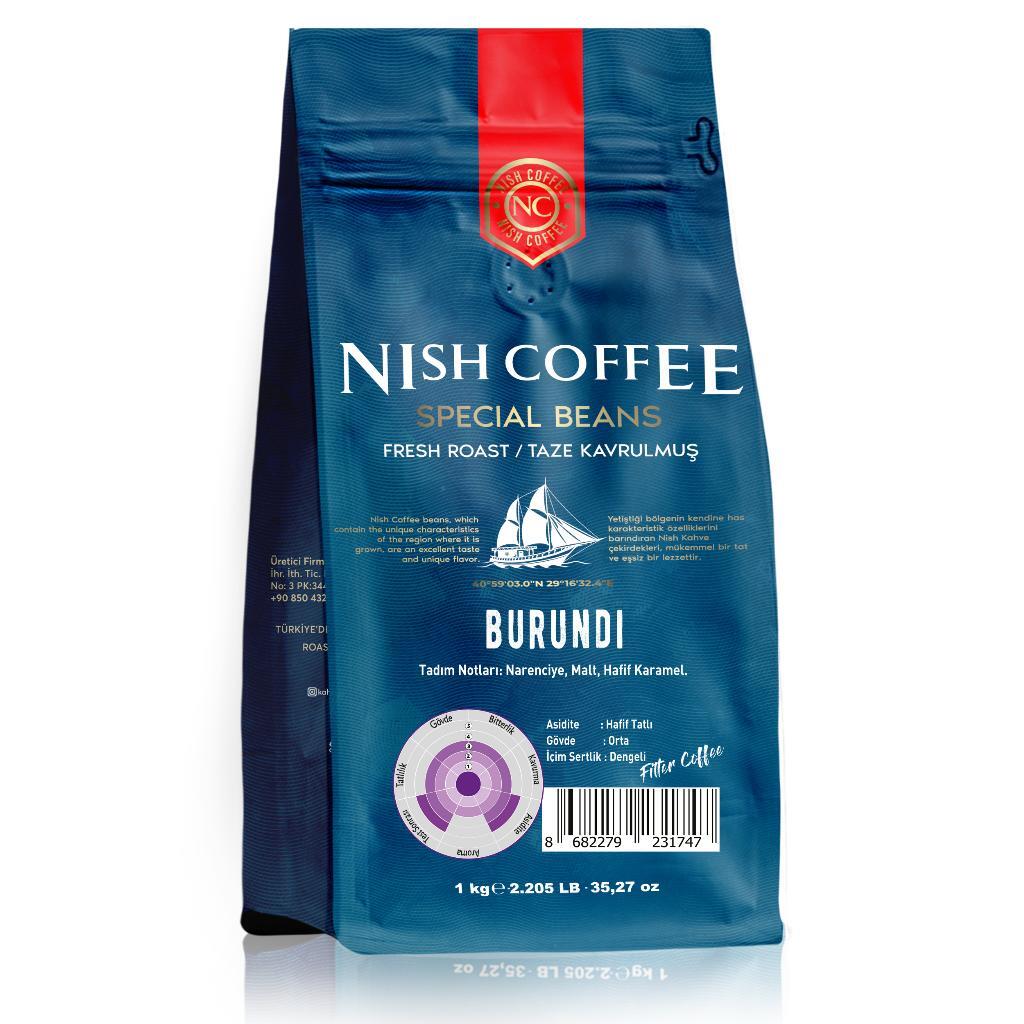 Nish Filtre Kahve Burundi 1 Kg