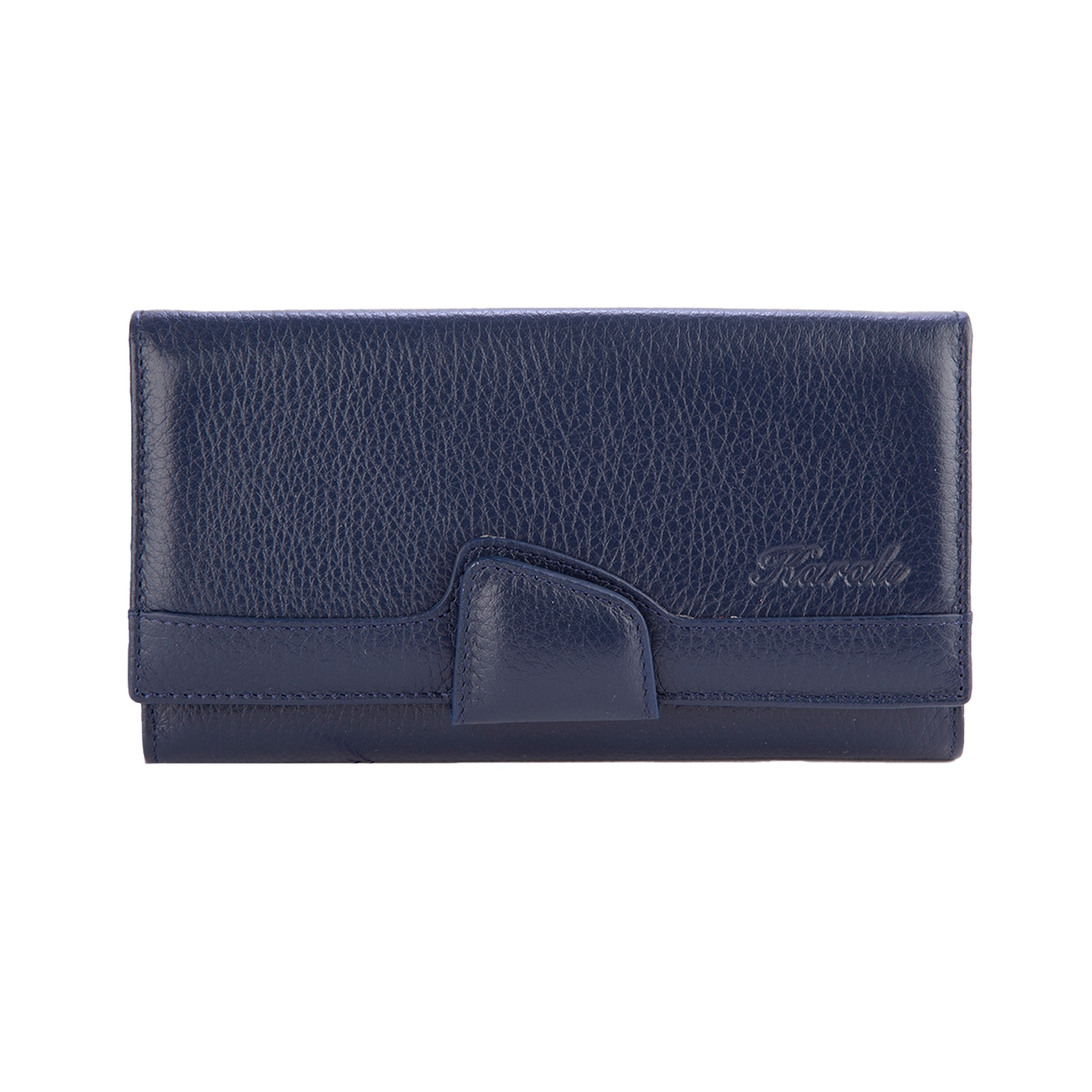 Hakiki Deri Kadın Portföy Lacivert BC476-04