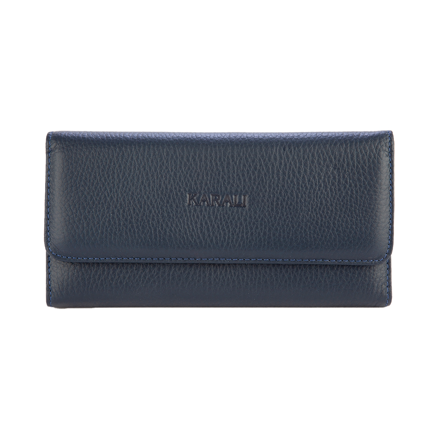 Hakiki Deri Kadın Portföy Lacivert BC456-04
