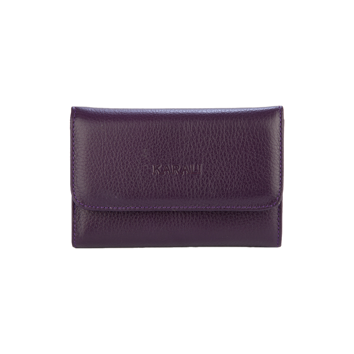 Hakiki Deri Kadın Portföy Mor BC430-09
