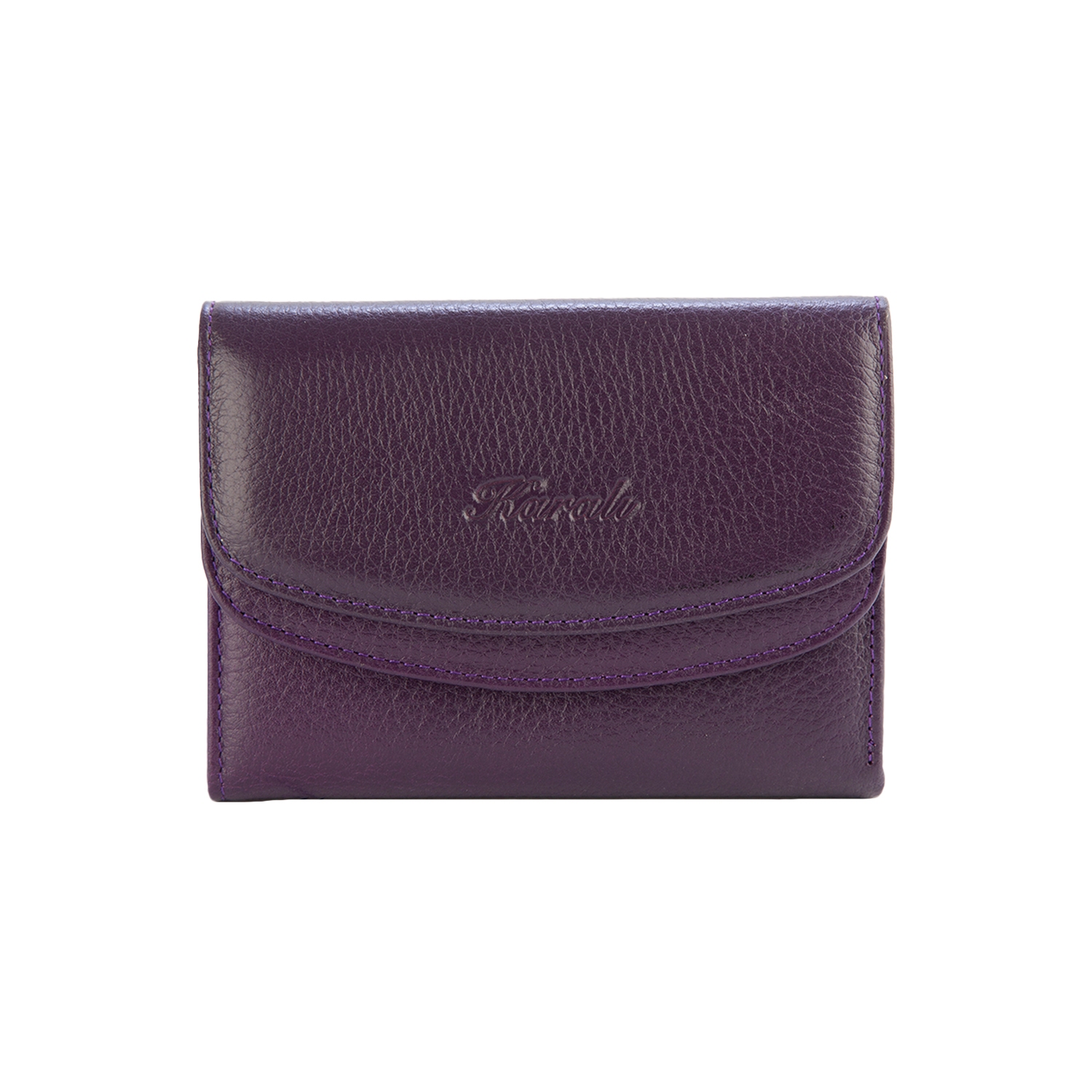 Hakiki Deri Kadın Portföy Mor BC012-09