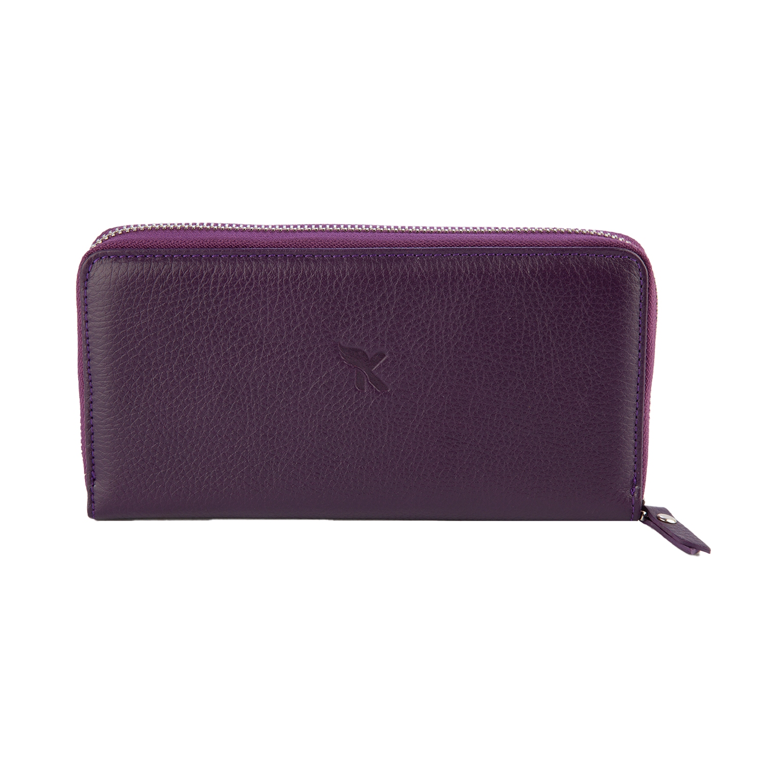 Hakiki Deri Kadın Portföy Mor BC472-09