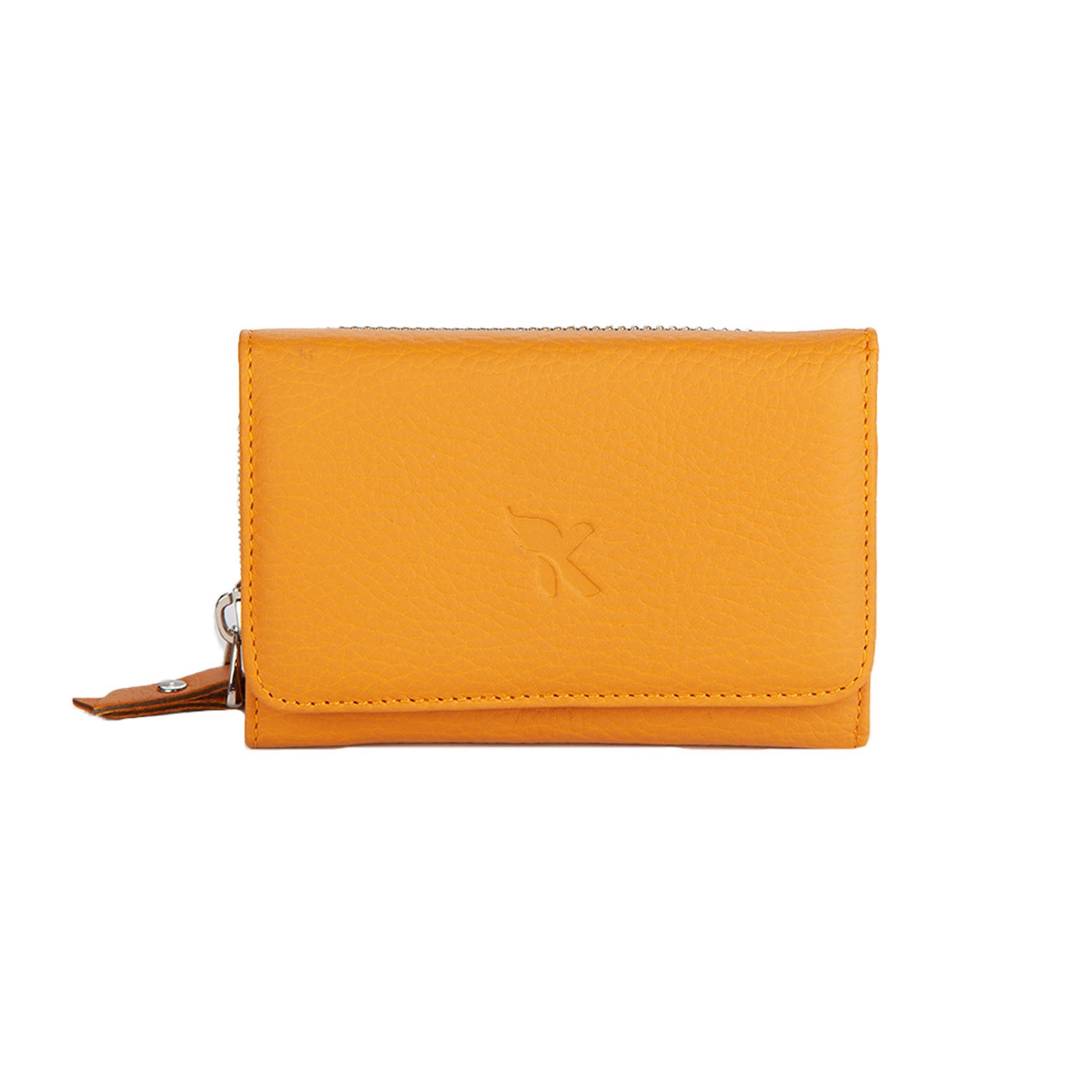 Hakiki Deri Kadın Portföy Hardal BC422-05