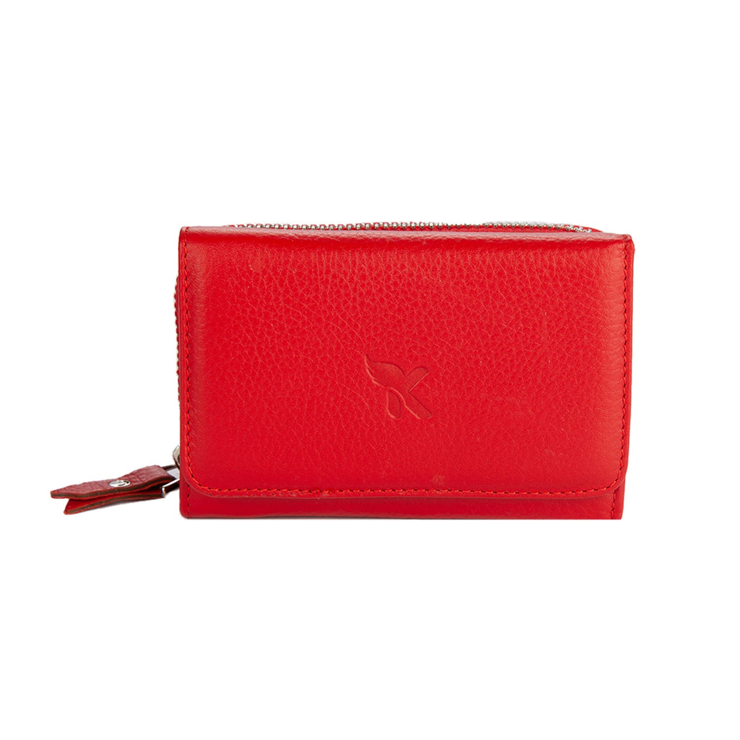 Hakiki Deri Kadın Portföy Kırmızı BC422-08