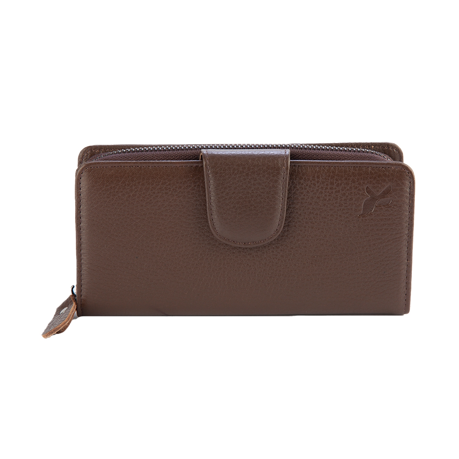 Hakiki Deri Kadın Portföy Kahve BC486-02