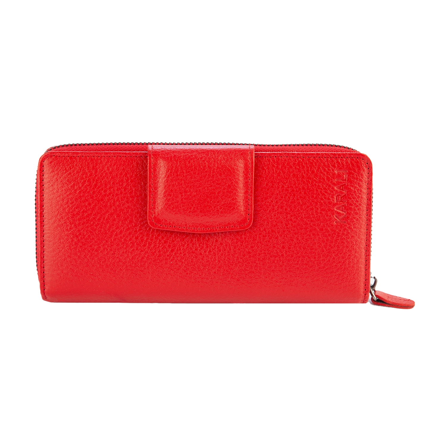 Hakiki Deri Kadın Portföy Kırmızı BC400-08