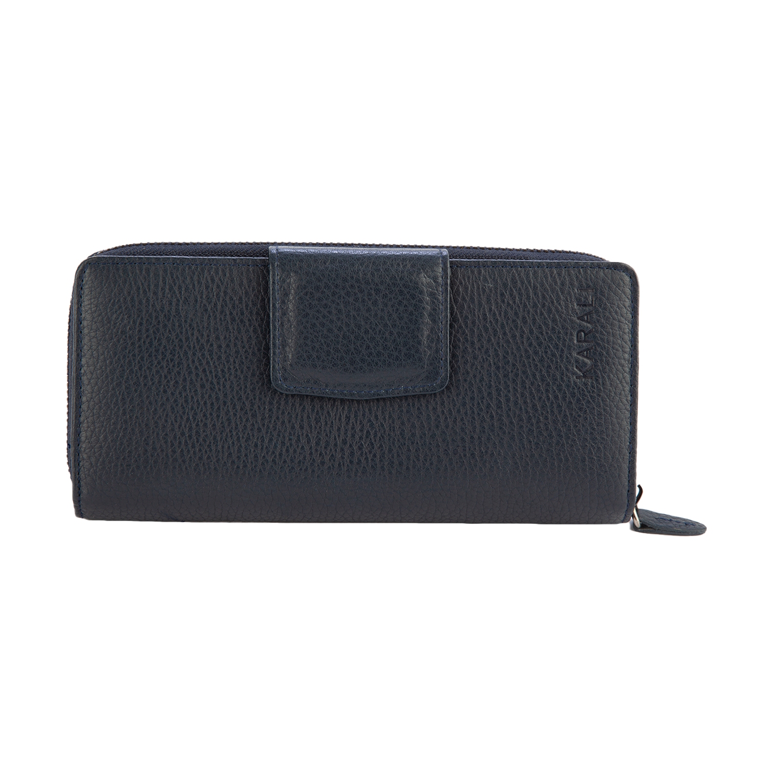 Hakiki Deri Kadın Portföy Lacivert BC400-04