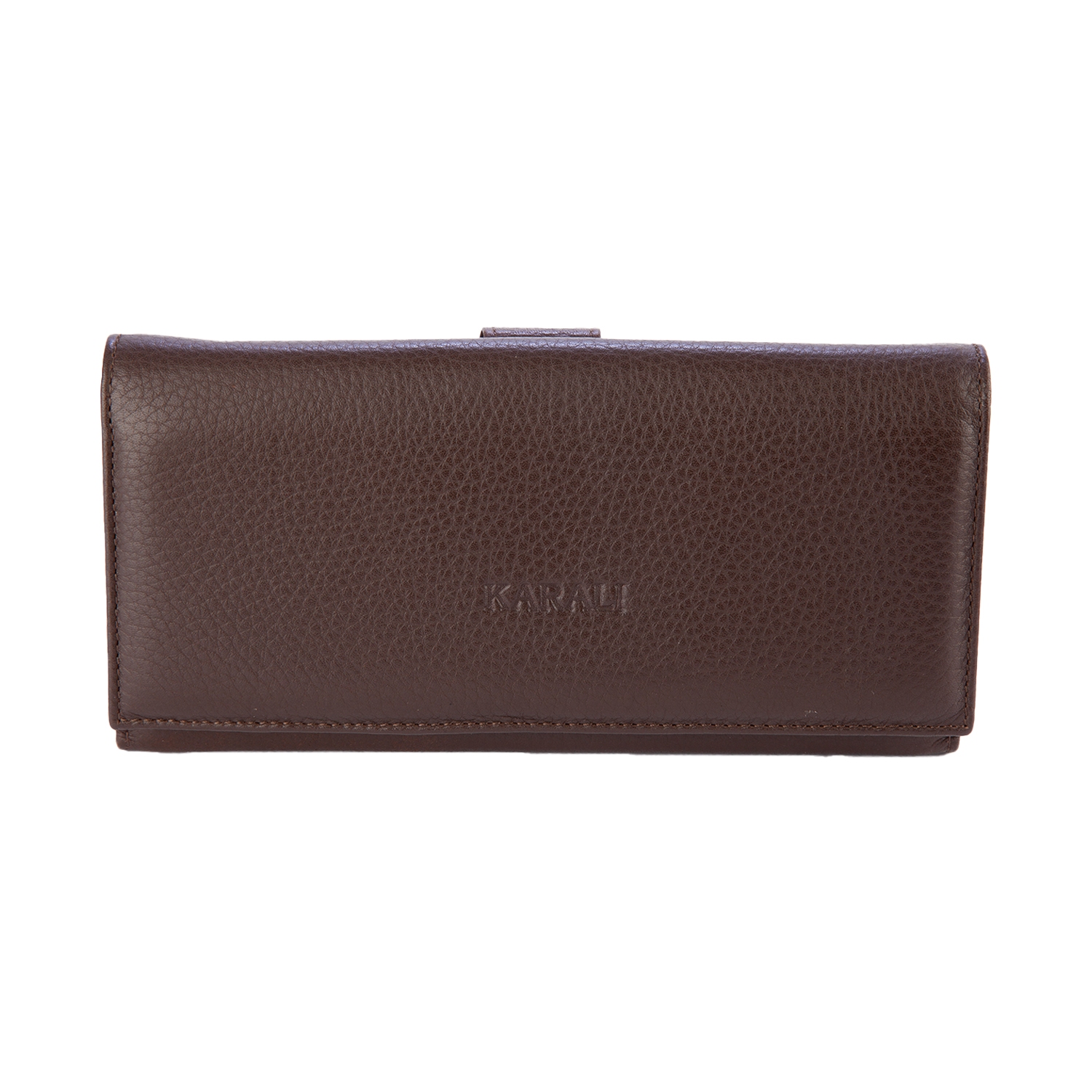 Hakiki Deri Kadın Portföy Kahve BC464-02