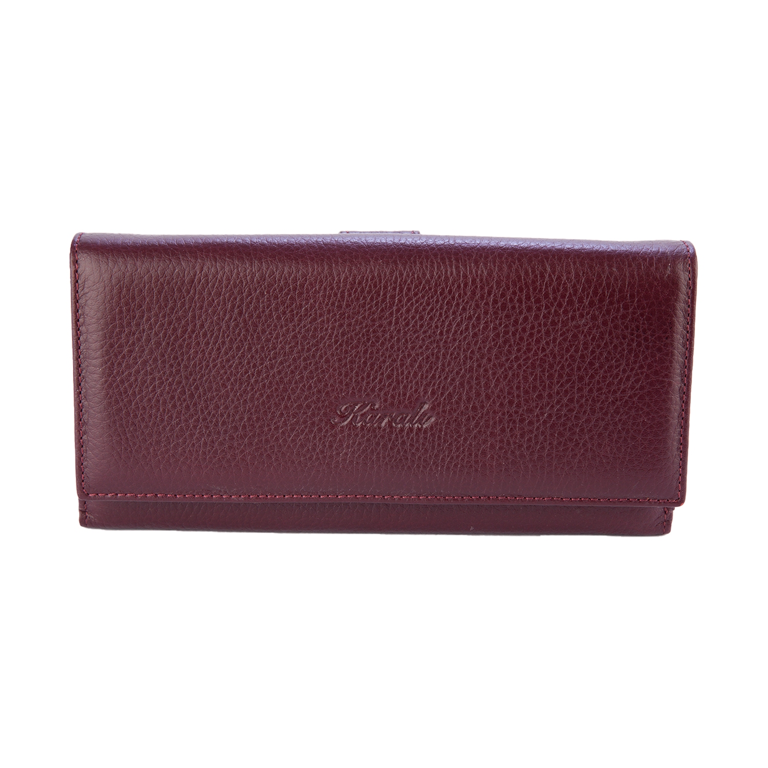 Hakiki Deri Kadın Portföy Bordo BC464-06