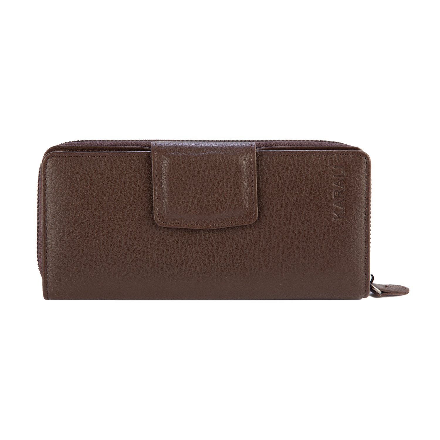 Hakiki Deri Kadın Portföy Kahve BC400-02