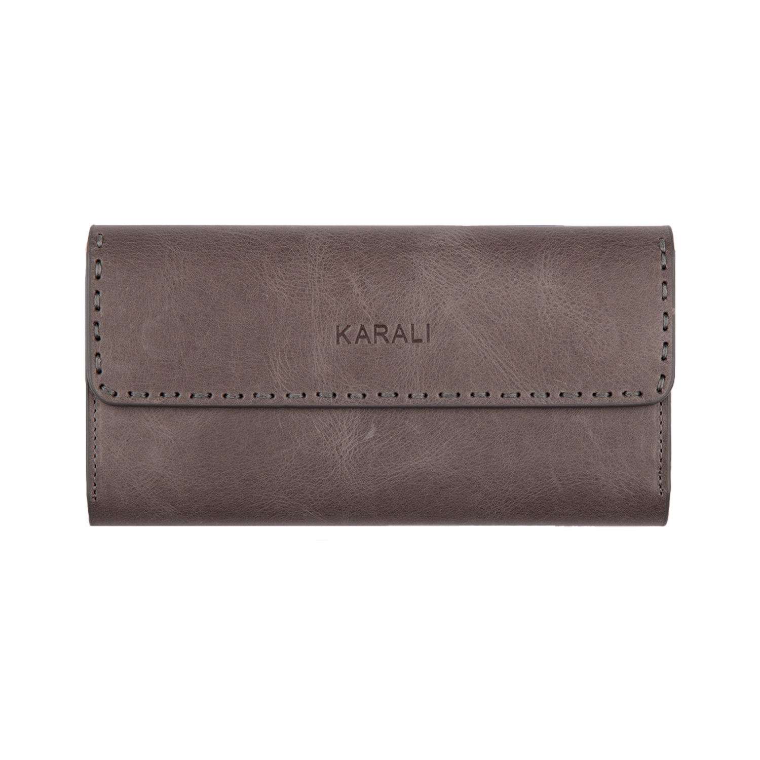 Hakiki Deri Unisex Portföy Gri BC406-08