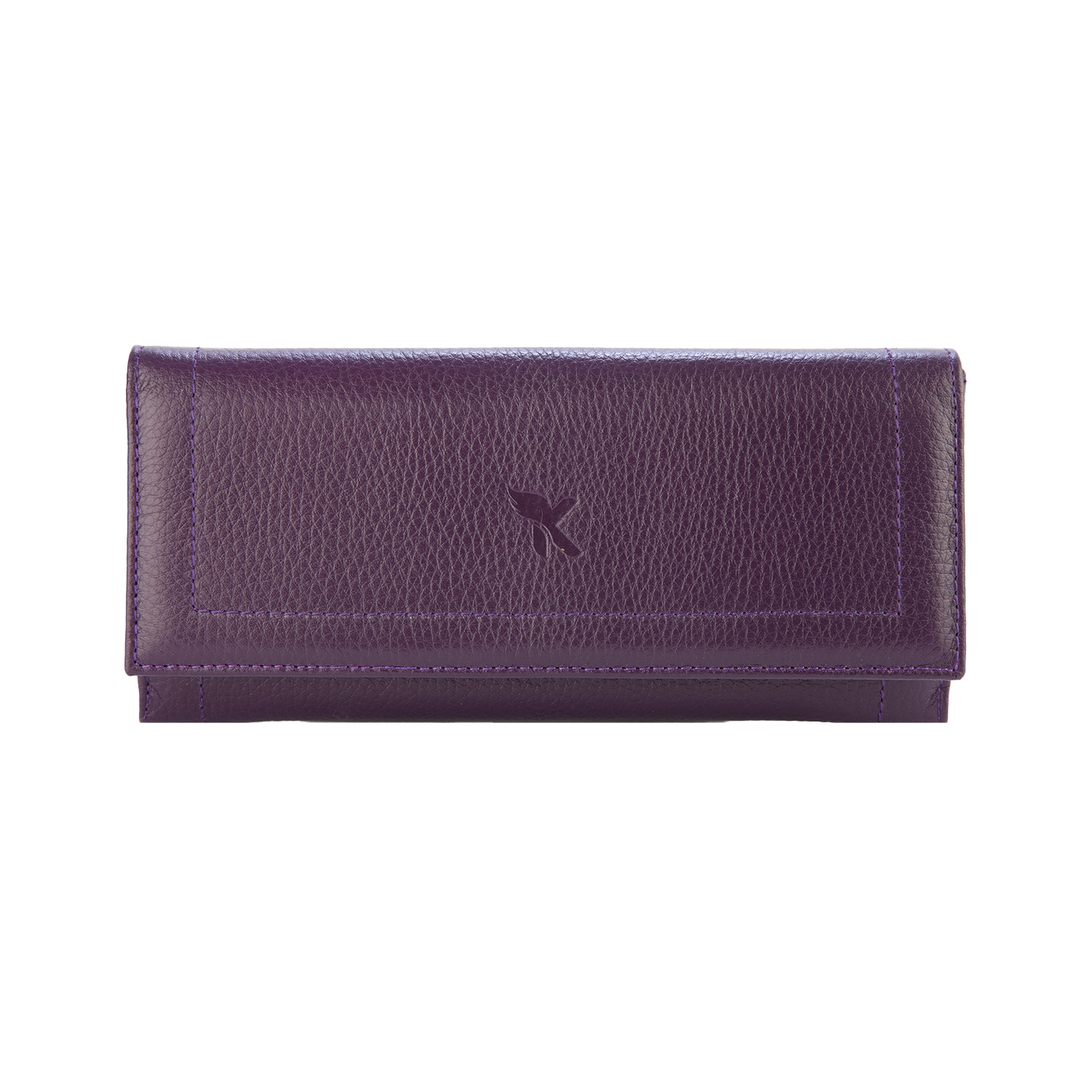 Hakiki Deri Kadın Portföy Mor BC478-09
