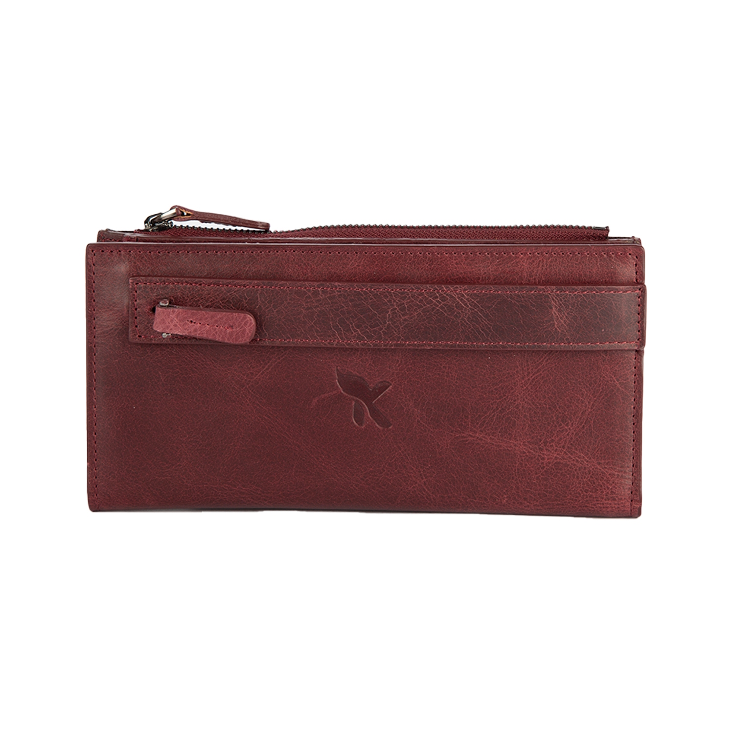 Hakiki Deri Unisex Portföy Bordo BC487-06