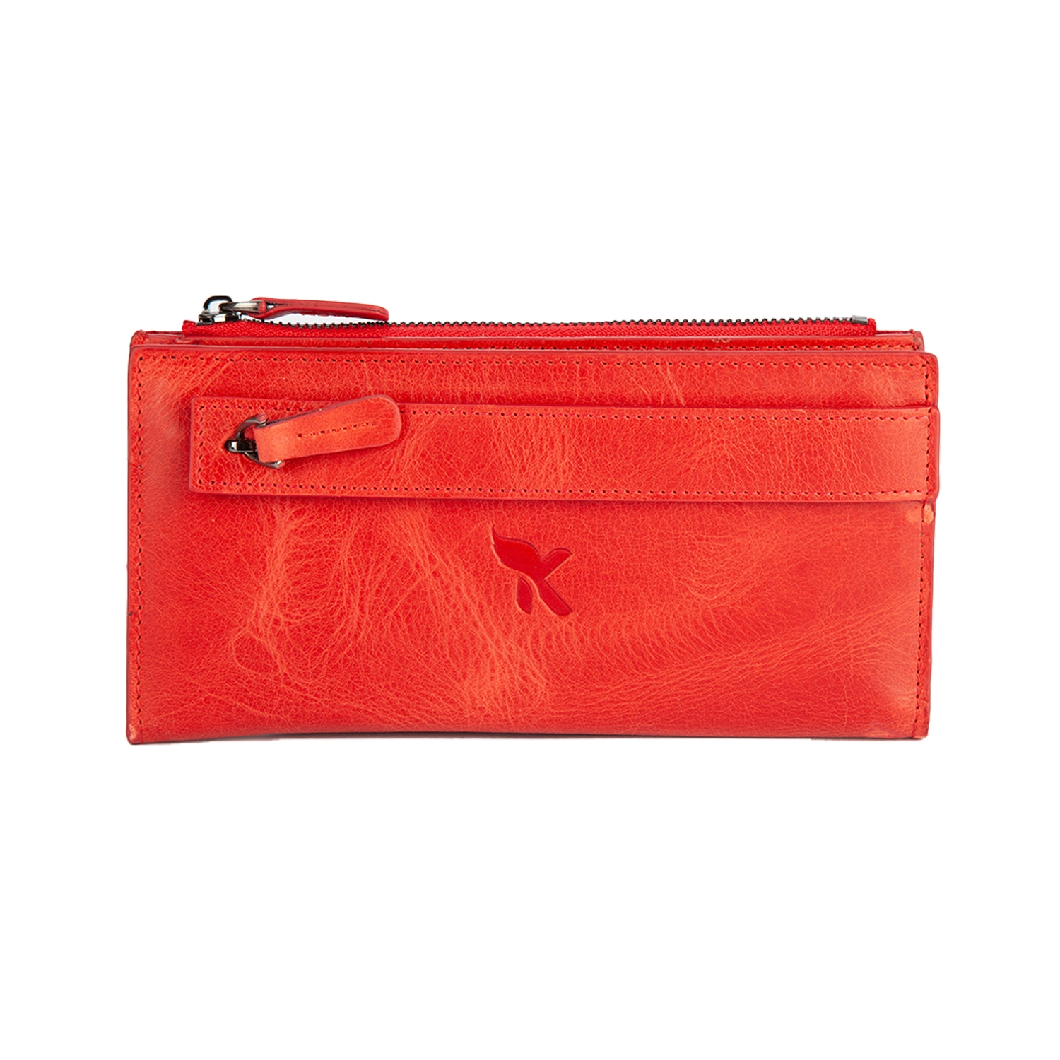 Hakiki Deri Unisex Portföy Kırmızı BC487-08