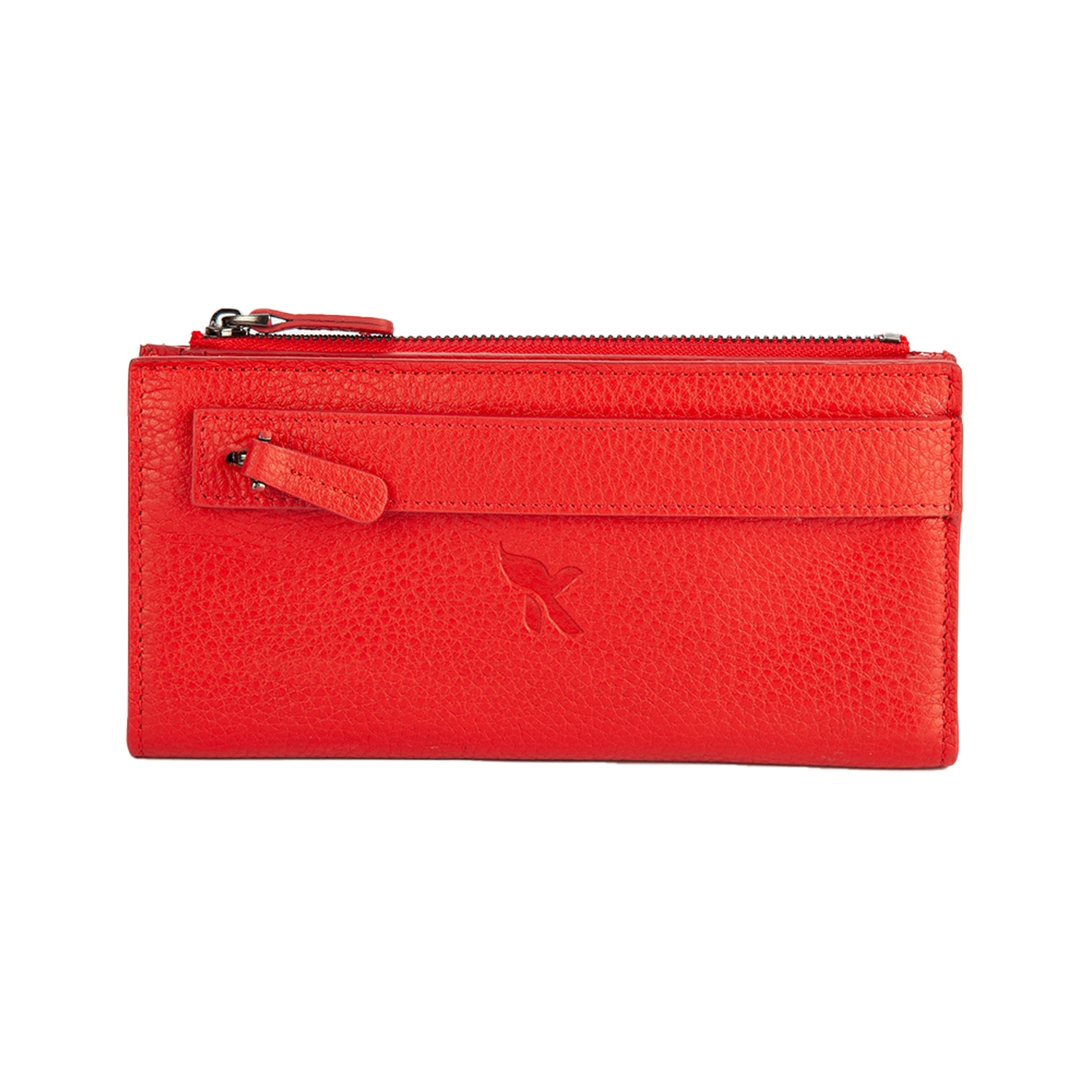 Hakiki Deri Unisex Portföy Kırmızı BC484-08