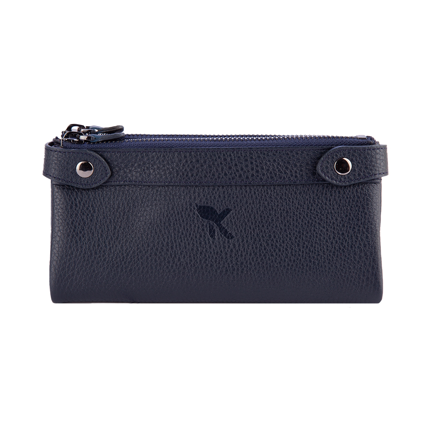 Hakiki Deri Unisex Portföy Lacivert BC413-04