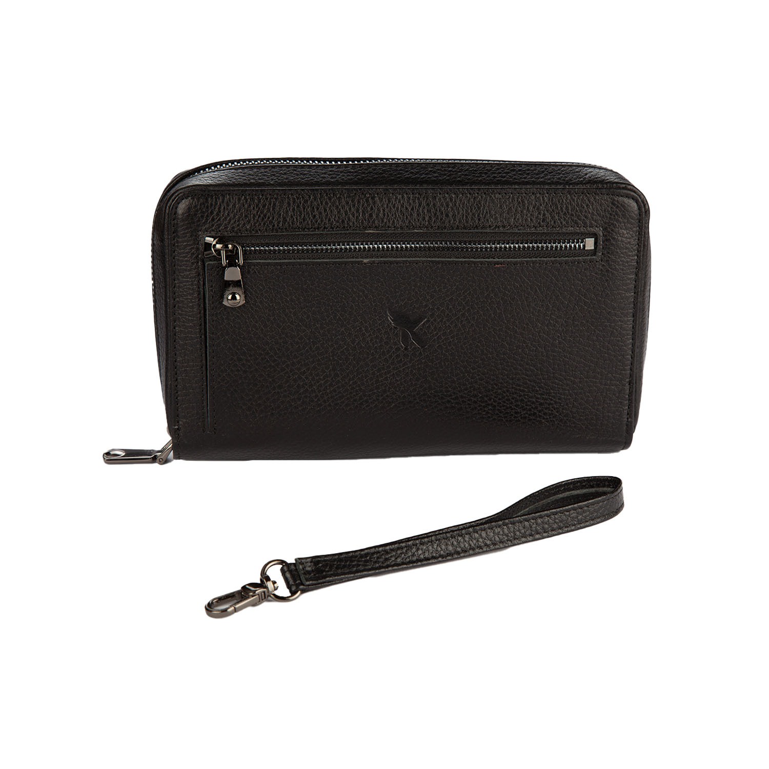 Hakiki Deri Unisex Portföy Siyah BC420-01