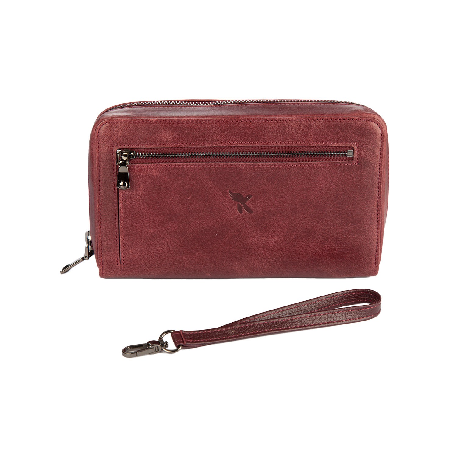 Hakiki Deri Unisex Portföy Bordo BC419-06