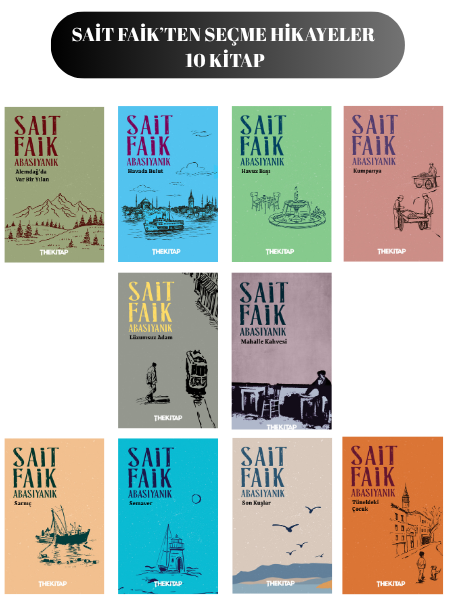 Sait Faik'ten Seçme Hikayeler 10 Kitap