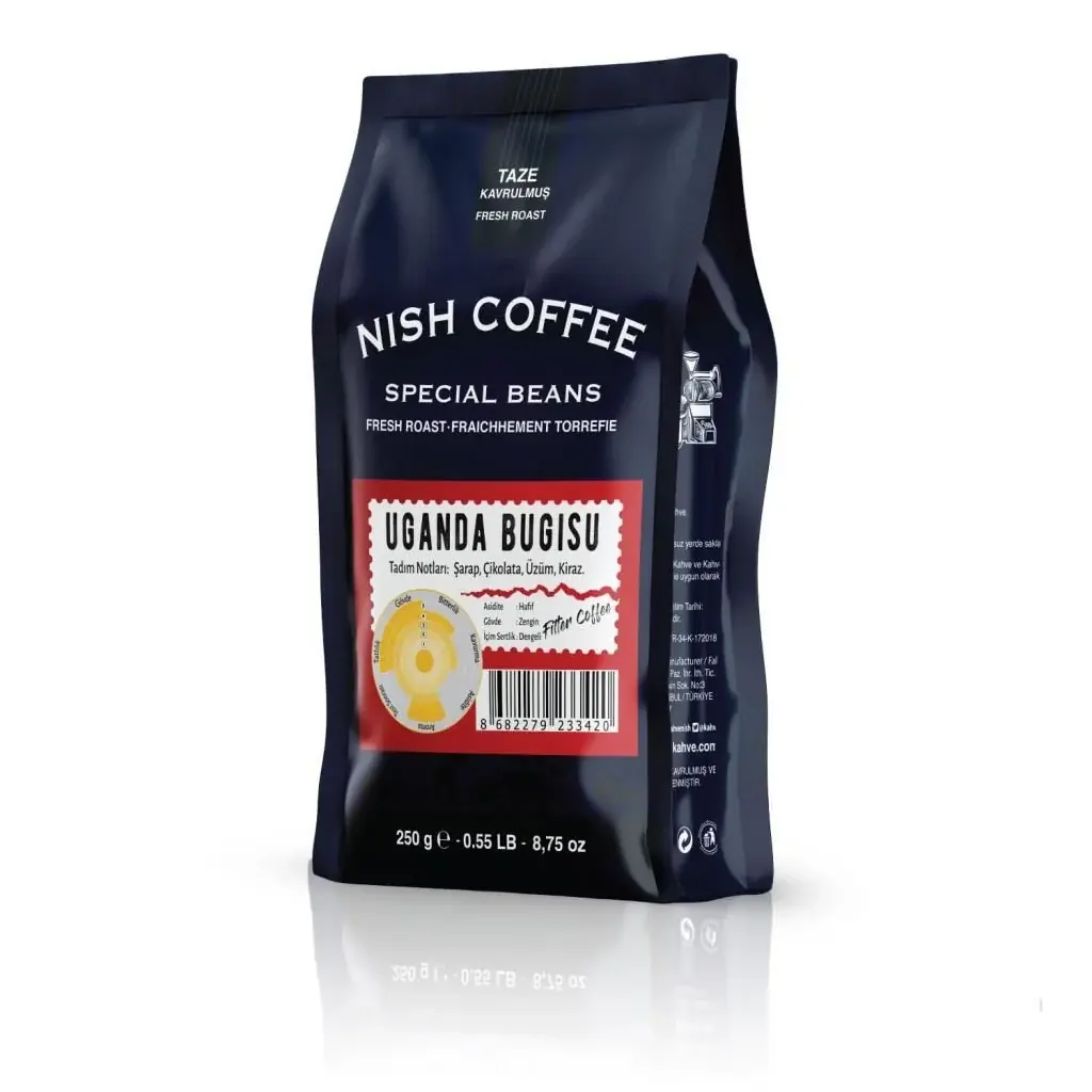 Nish Filtre Kahve Uganda Bugisu 250Gr Çekirdek