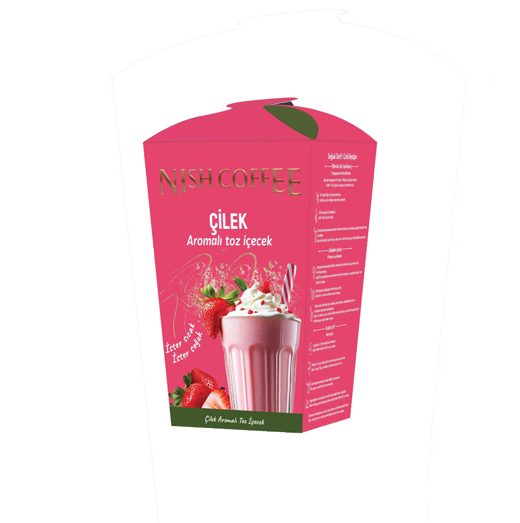 Nish Çilek Aromalı Toz İçecek 250 Gr