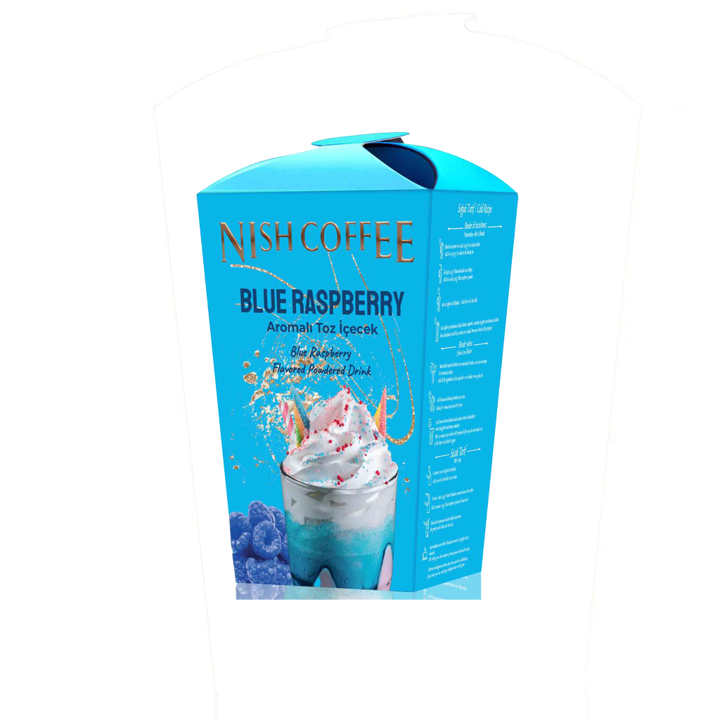 Nish Blue Raspberry Aromalı Toz İçecek 250 Gr