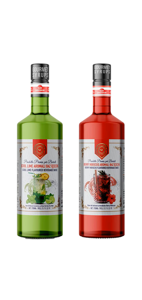 Nish Cool Lime, Berry Hibiskus Aromalı Baz İçecek 2 x 700 ML - Pet Şişe