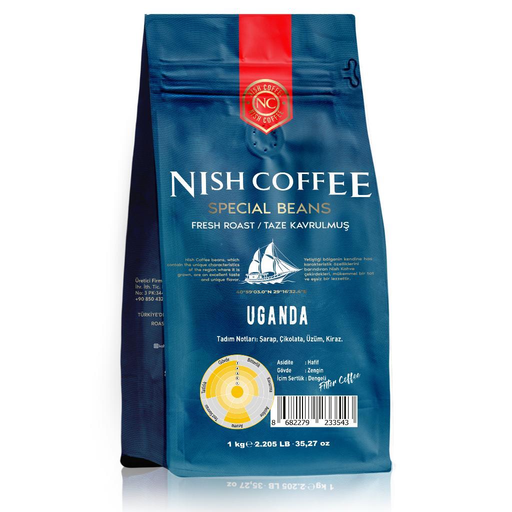 Nish Filtre Kahve Uganda Bugisu 1 Kg Çekirdek