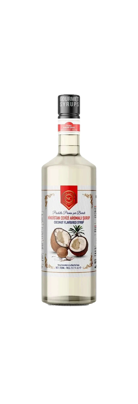 Nish Hindistan Cevizi Aromalı  Şurup 700 ML - Pet Şişe
