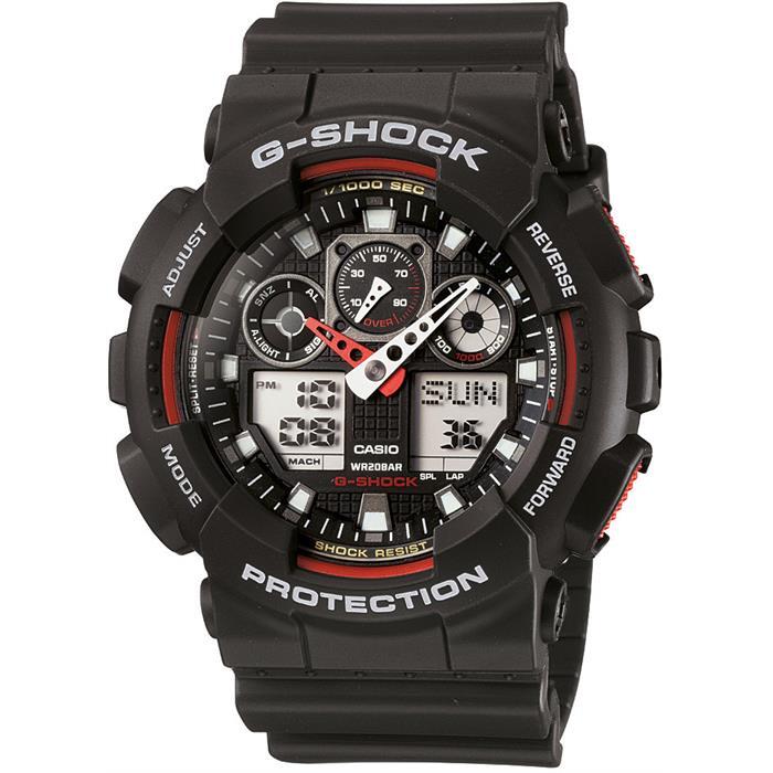 Casio GA-100-1A4DR G-Shock Erkek Kol Saati