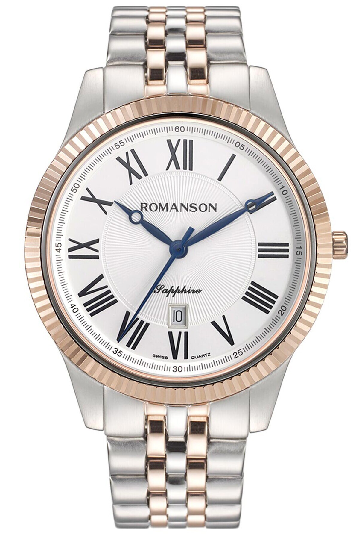 Romanson TMMM3BS190JJASR2 Safir İsviçre Kol Saati