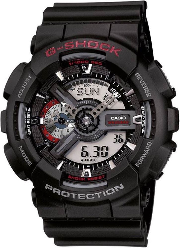 Casio GA-110-1ADR G-Shock Dijital Analog Kol Saati