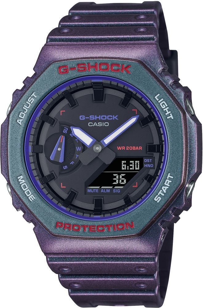 Casio GA-2100AH-6ADR G-Shock Dijital Analog Kol Saati