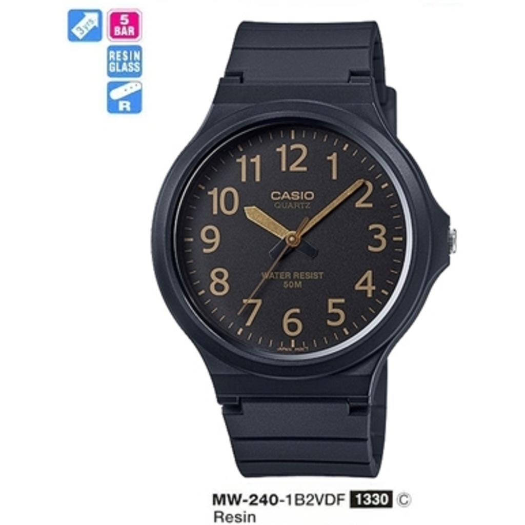 Casio MW-240-1B2VDF Standart Analog Erkek Kol Saati