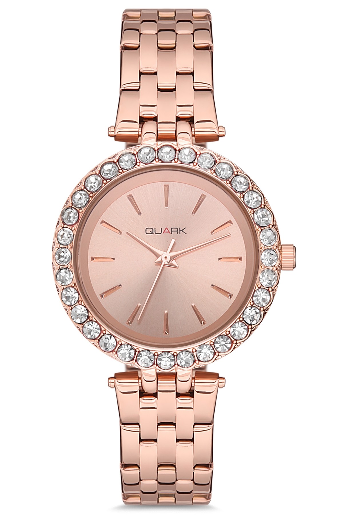 Quark QC-425R-4A Klasik Taşlı Kadın Kol Saati