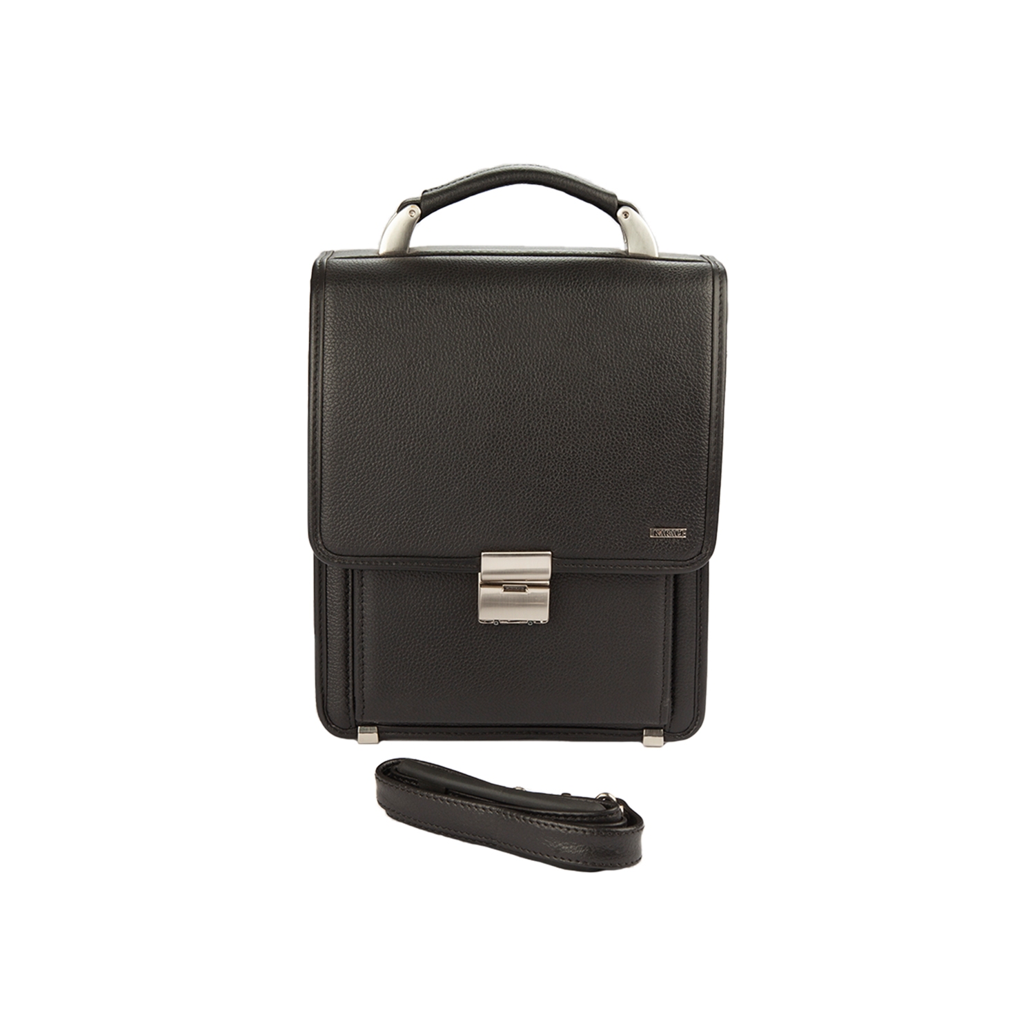 Hakiki Deri Evrak Çantası Siyah 169-01