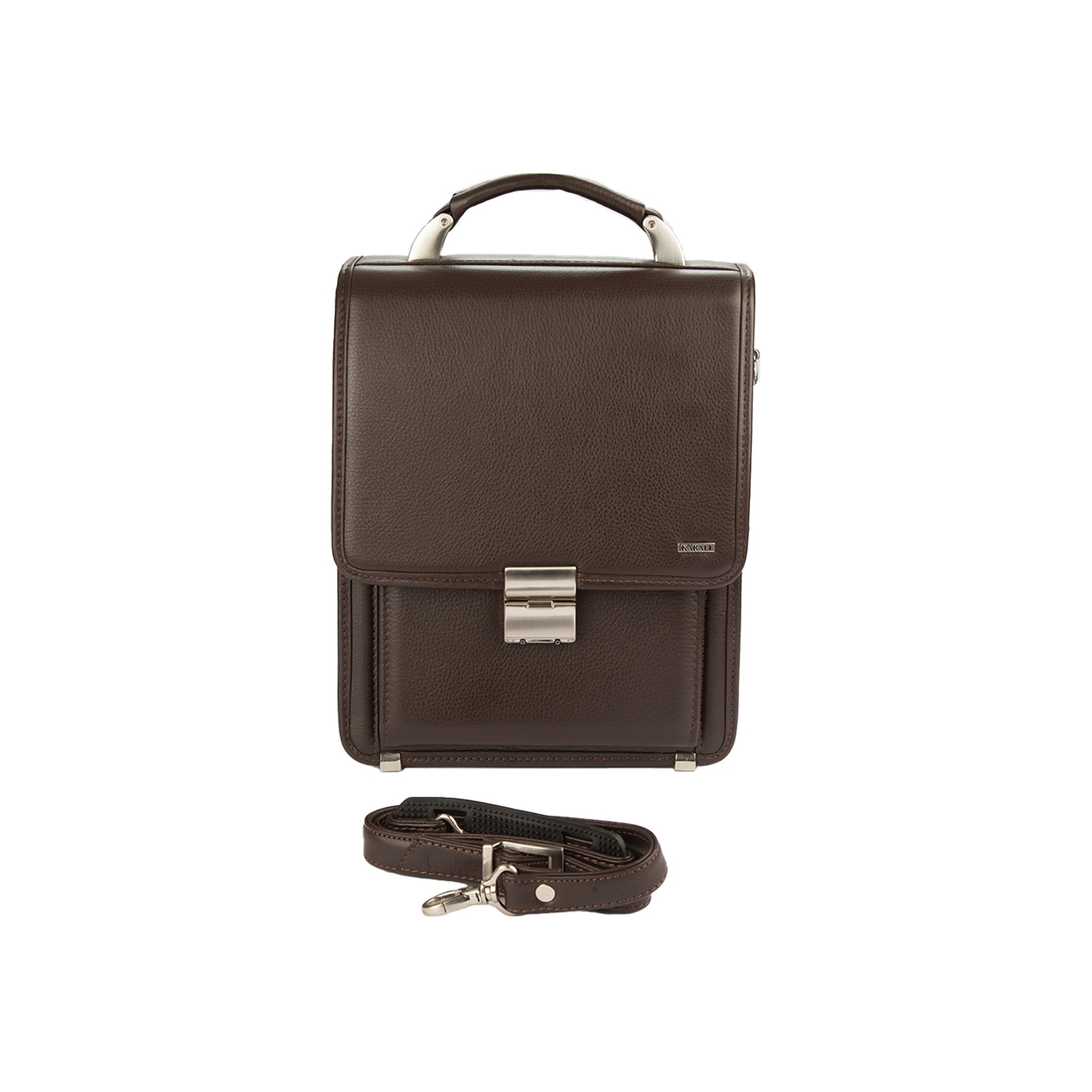 Hakiki Deri Evrak Çantası Kahve 169-02