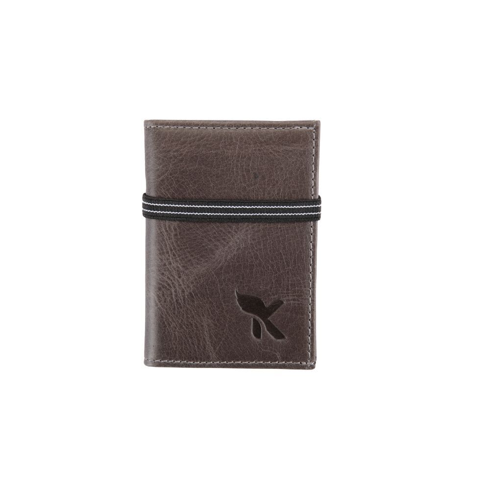 Hakiki Deri Kartlık Gri K586-09