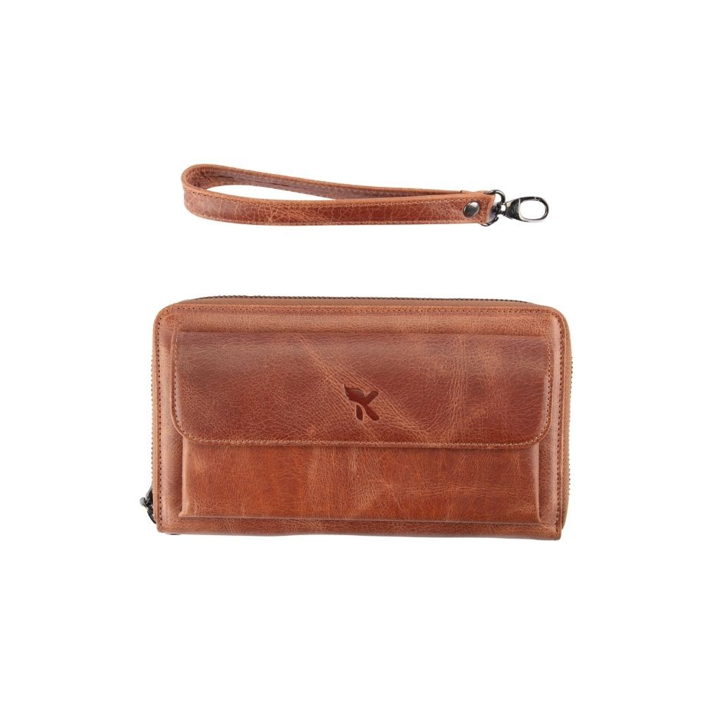 Hakiki Deri Unısex Portföy Taba BC426-23