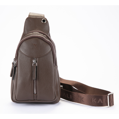 Hakiki Deri Çapraz Çanta Kahve 726-02