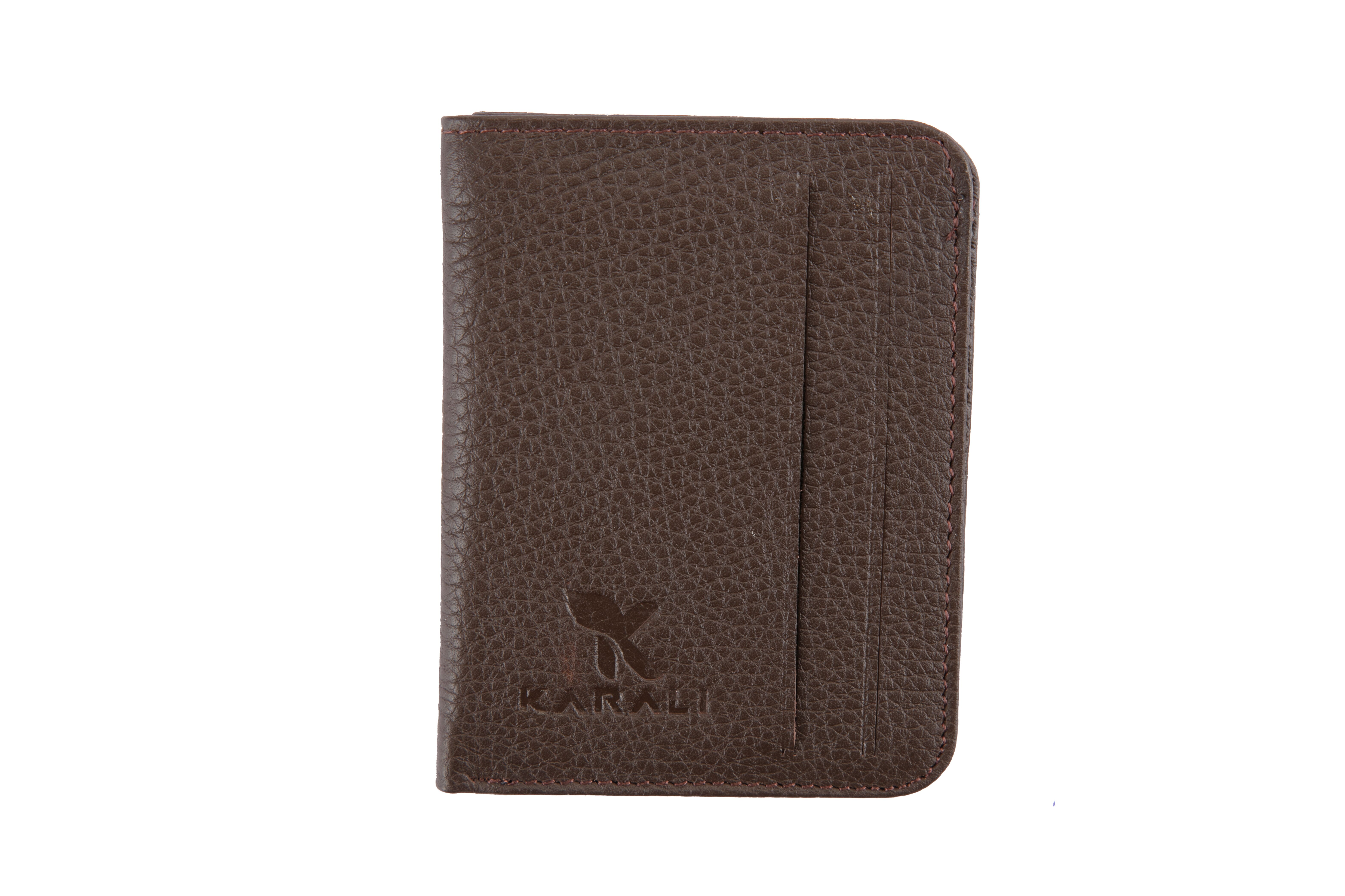 Hakiki Deri Erkek Kartlık Kahve K538-02