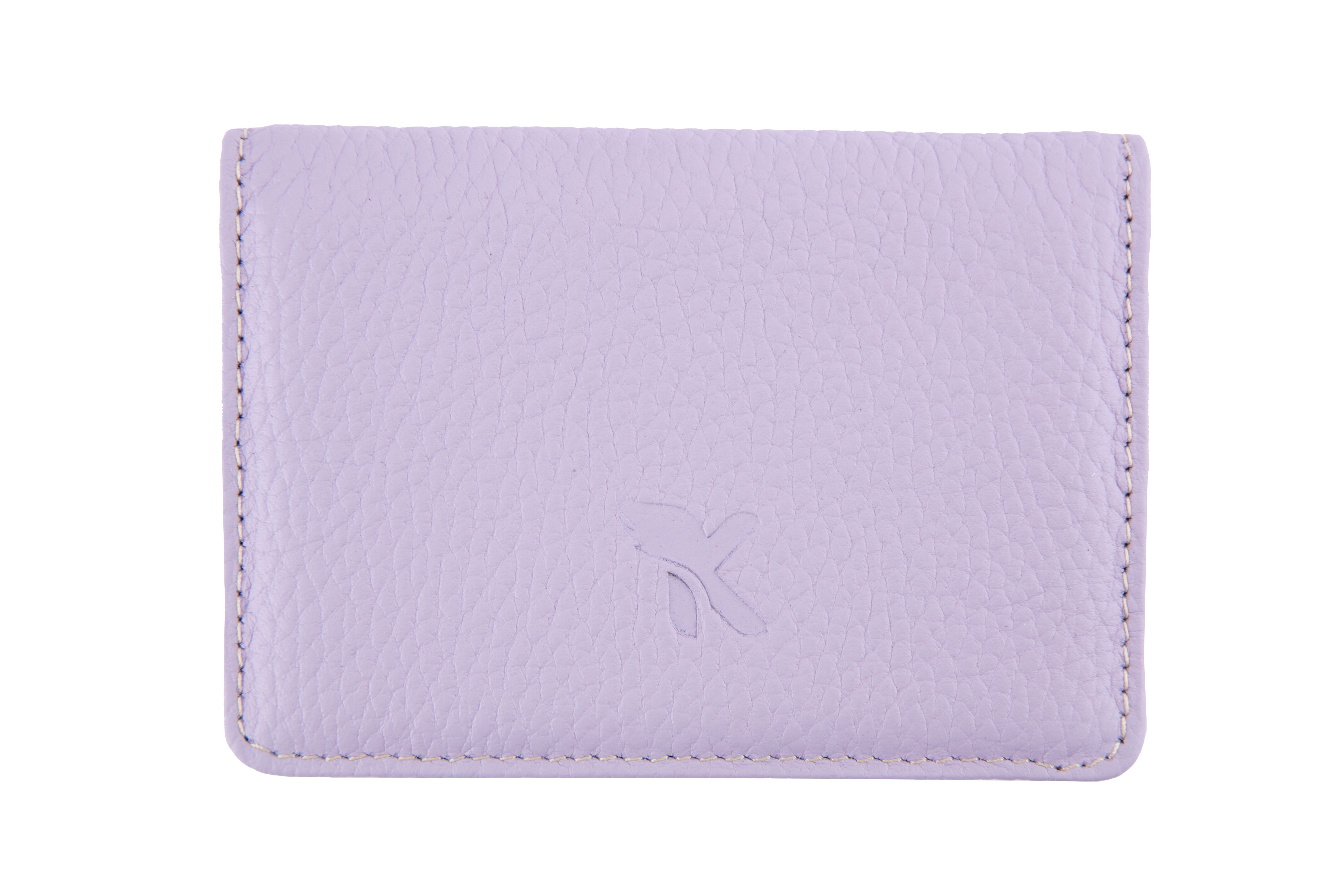 Hakiki Deri Kartlık Lila K537-20