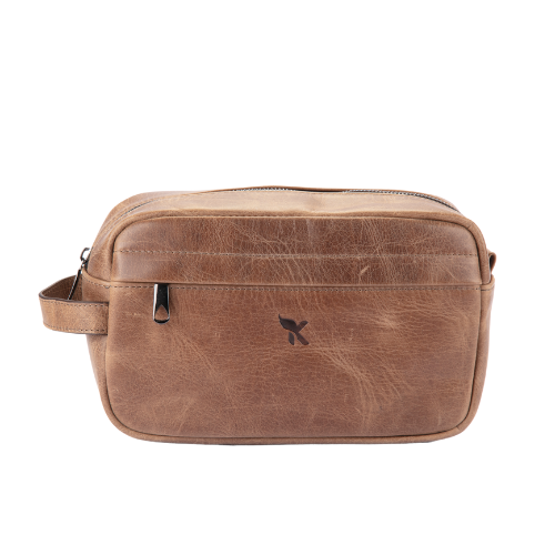 Hakiki Deri El Çantası Crazy Kahve 882-22