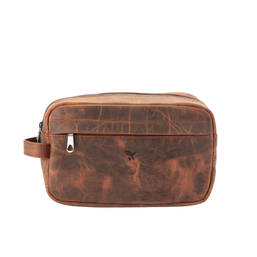 Hakiki Deri El Çantası Eskitme Taba 882-31