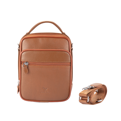 Hakiki Deri El Çantası Taba 883-03