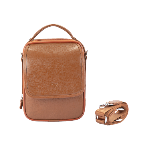 Hakiki Deri El Çantası Taba 884-03